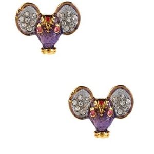 Betsey Johnson mouse earrings
